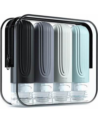 Refillable Toiletry Bottles essential for travel