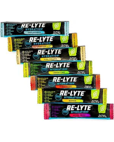 Redmond Life Relyte hydration packets perfect for travel and on the go. Essentials for everyday.