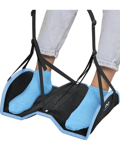 Essential for travel footrest hammock