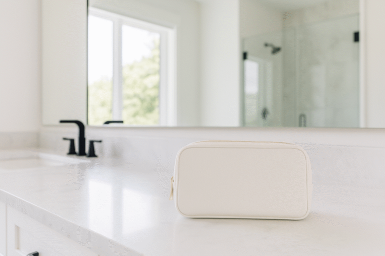 minimalist makeup bag 2025