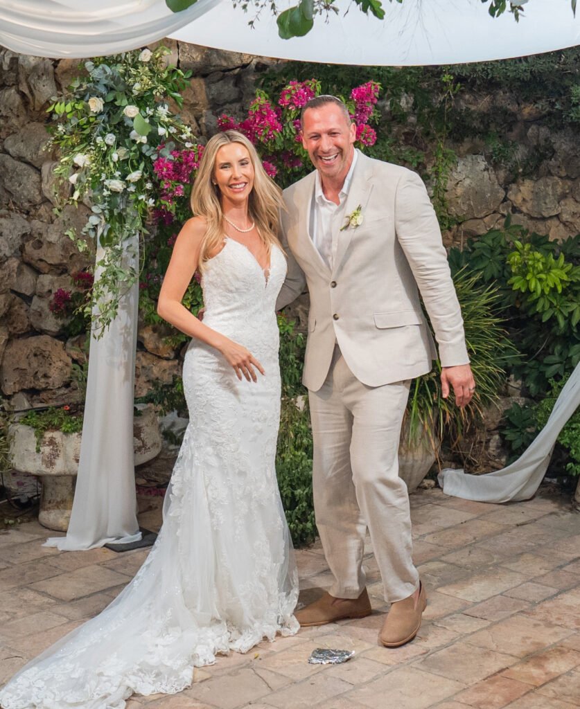 smashing the glass at our wedding in Jerusalem, Israel