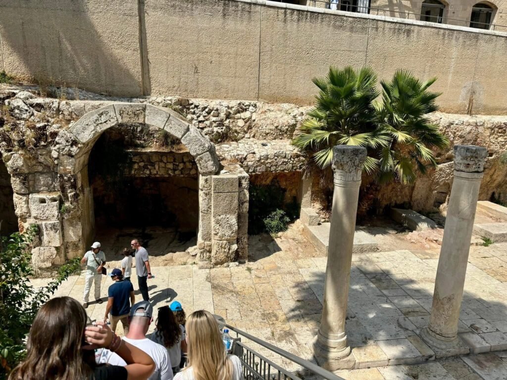 2,000 year old market in Jerusalem Israel
