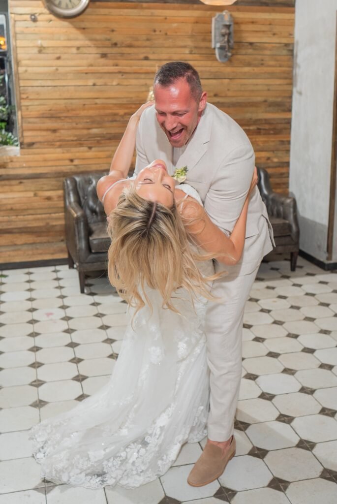 dancing at our wedding in Jerusalem, Israel