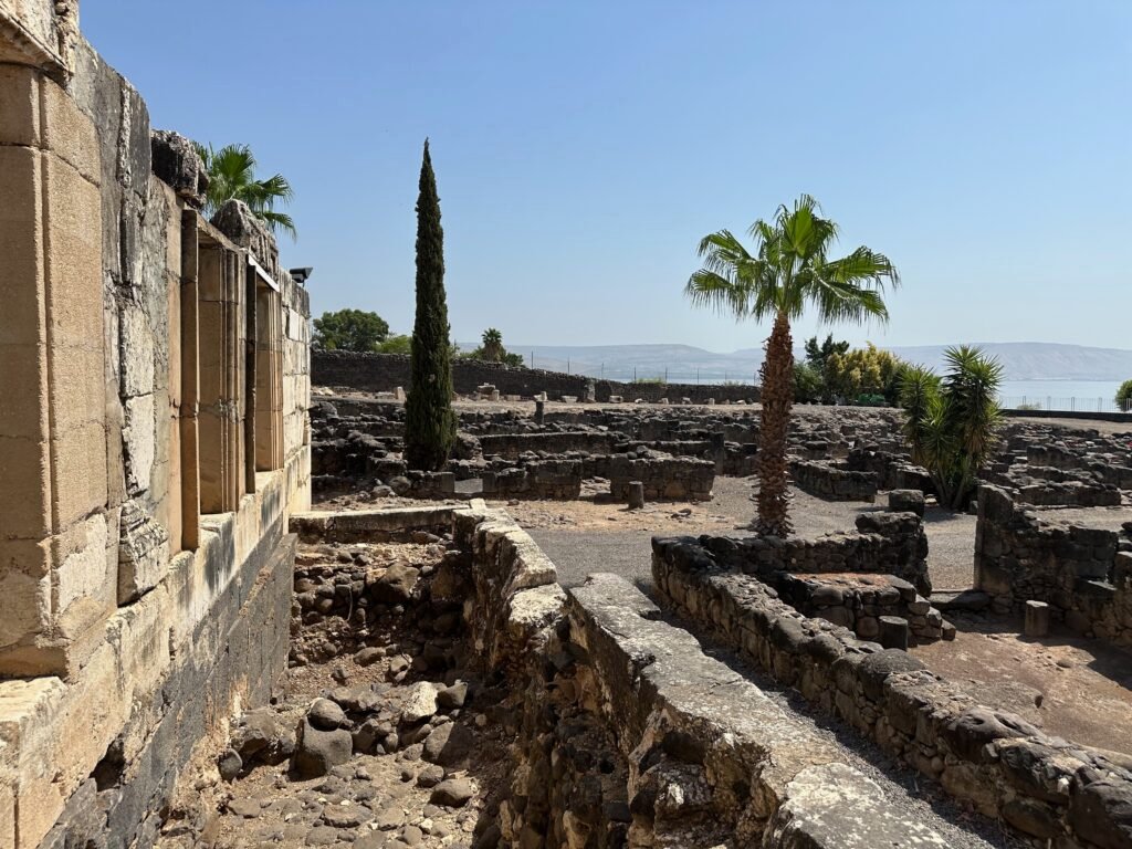 Ancient ruins at the Sea of Galilee Israel