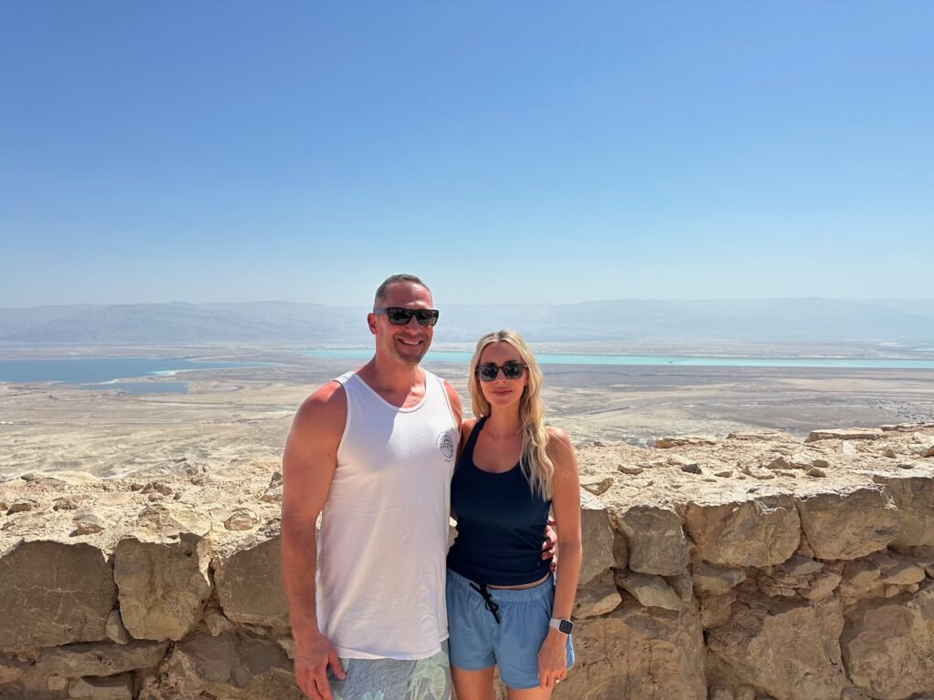 Masada overlooking the Dead Sea