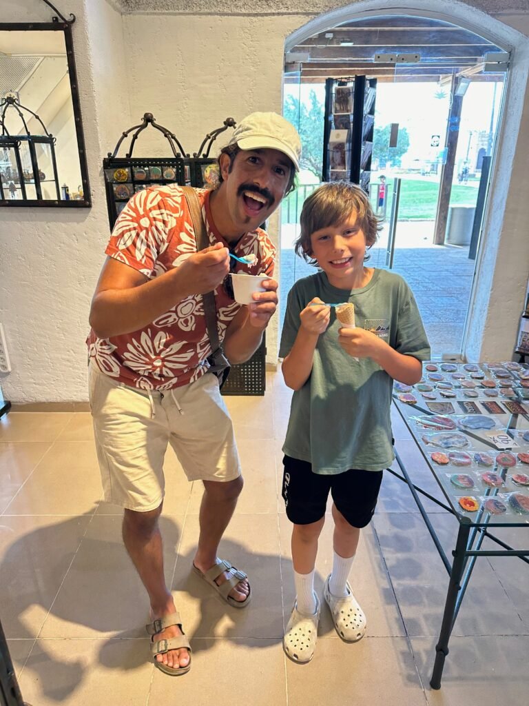 Gelato in Caesarea Israel