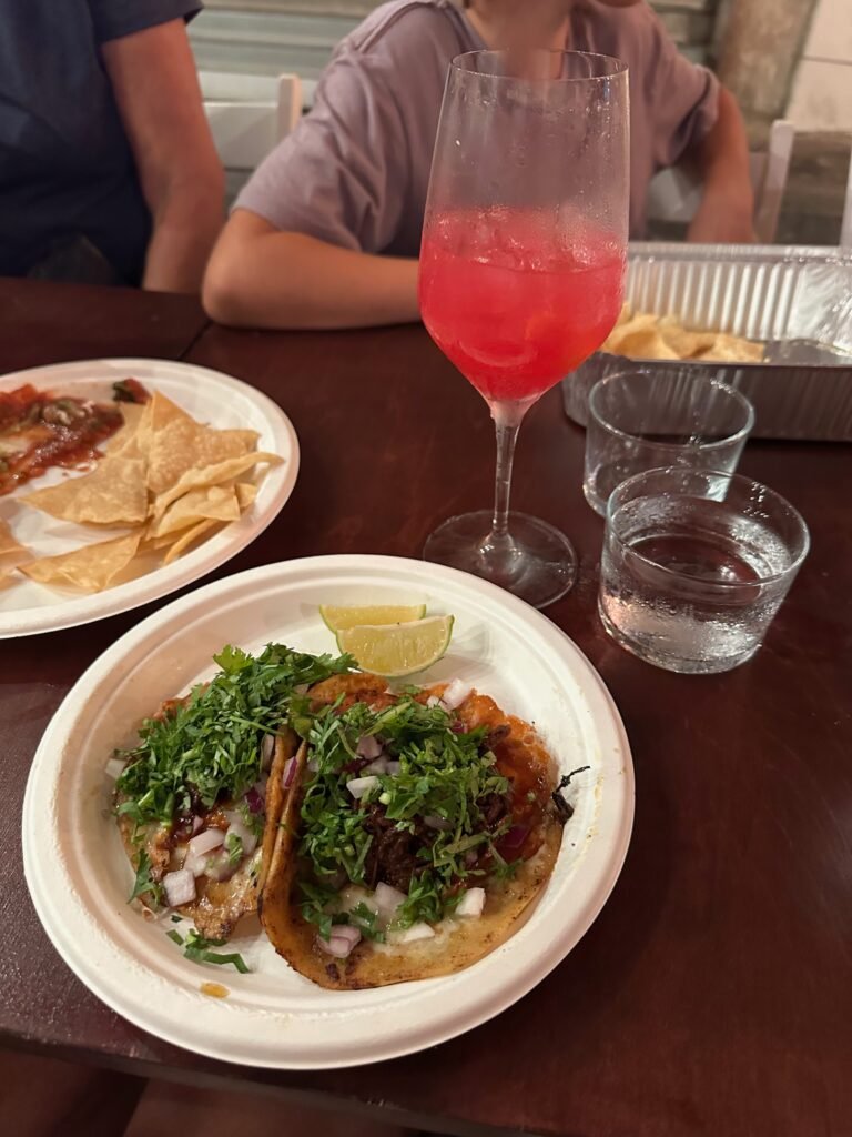 Tacos in Tel Aviv Israel