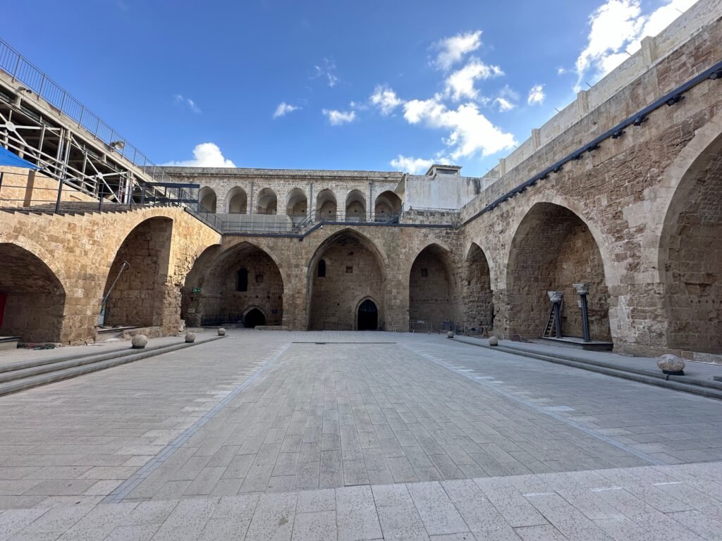 Knights Templar in Akko Israel