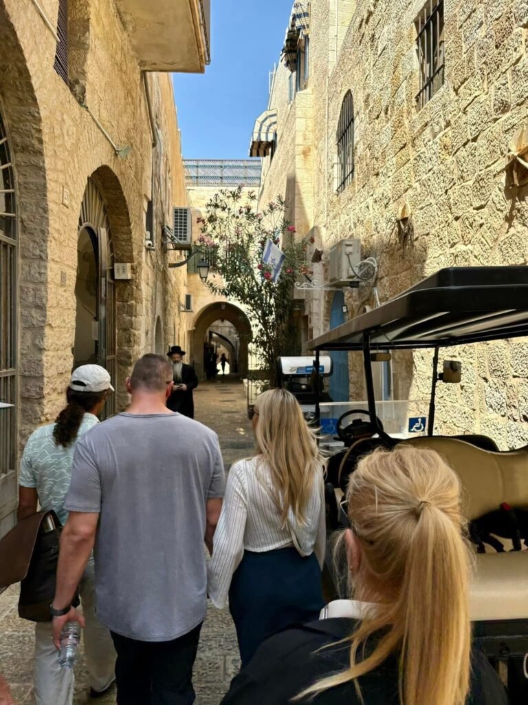 Walking the streets of Jerusalem