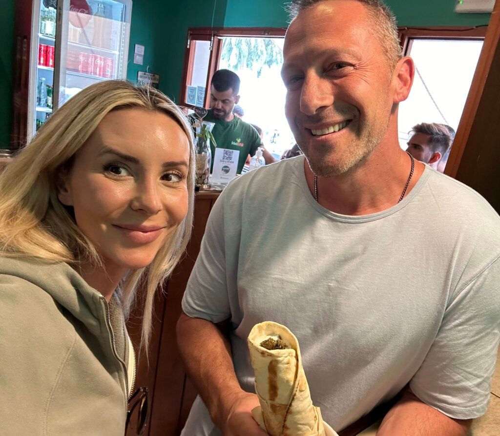 Falafeland Gyro in Fira Greece