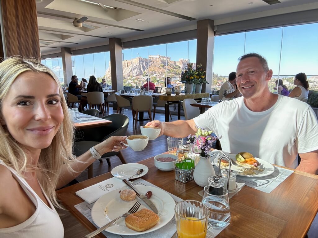 Breakfast in Athens Greece