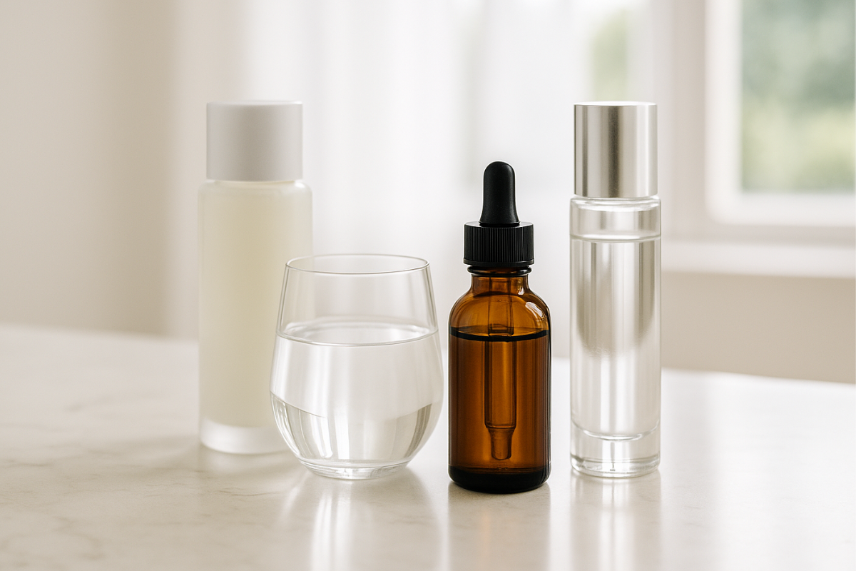 Skin barrier repair 2025 routine with cleanser, moisturizer, and SPF